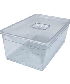 Gastronormbehälter Set Polycarbonat 28 Liter für Küchenbereiche Professionals | Polycarbonat GN1/1 Behälter Set 28 Lite
