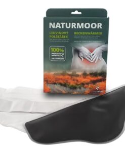 Naturmoor Beckenwärmer für Mikrowelle - Soft Baumwollhülle & Heilvolle Moorfüllung Naturmoor Rückenkissen im Micro-Ove