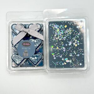 WonderWax Duftwachs Wax Melts 6 Herzen | Raumduft 100% Sojawachs | Hochzeiten Geschenk Set | Duftlampen Sauvage
