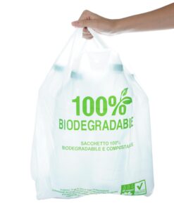Spar-Home® Biomüllbeutel 10 Liter - Ideal für Biomülleimer & Komposteimer - Kompostierbare Müllbeutel für Küche (100 Stü