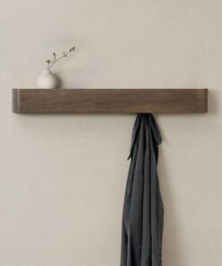 Kazai Toke Wandgarderobe | Moderne Design mit verdeckten Wandhaken | Für die ganze Familie | Ideal für den Schlafbereich
