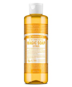 Dr. Bronner's Flüssige Zitronen & Orangenseife 200g USDA Organic EWG Verified
