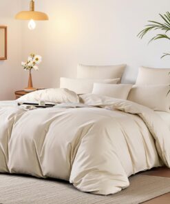 Boqingzhu Mako Satin Bettwäsche 100% Ägyptische Baumwolle Weich Luxus Ärmellos Bettbezug & Kissenbezug SEO Titel: 1. Bo