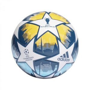 Adidas H57820 LGE Sp Bälle White/Panton für Professionelle Fußballspieler im Match White/Panton