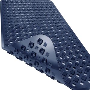 Yimobra Badewannenmatte, Anti-Rutsch und Phthalatfrei für Alsobadesitz, BPA-frei und maschinenwäschefähig (100 x 40 cm,