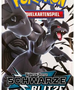 Schwarze Blitze Booster Pack Pokémon Scarlet & Violet 10 Karten + Online-Code heartforcards® TCG Versandschutz Deutscher