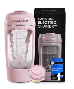STARKSHAKE® V3 - beste elektrischer Protein Shaker für cremige Eiweiß Shakes | 7000 UPM | USB-C | 60+ Shakes | inkl. STA