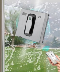 Doppel-Sprüh Fensterputzroboter Automatischer Fensterreiniger Roboter, 2500Pa, 50ml Wassertank, 3 automatischen Pfadmodi