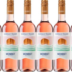 Weinbiet Manufaktur Sommertänzer Rosé für Sommerspiele und Feiern | Weinbiet Manufaktur Sommertänzer Rosé - fruchtig un