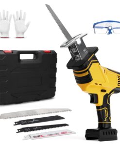 WingFly Akku-Reciprosäge für Dewalt 18V/20V Akku,-professionelle Säbelsäge mit 4 Sägeblättern und stufenlosem Drehzahlsc