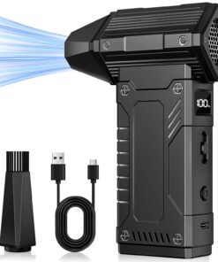 Super Power Elektrische Staubgebläse 350000RPM für Computer, Haus und Auto mit 12000 mAh Akku Elektrische Staubgebläse