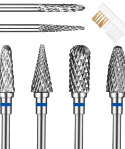 YUXIANLB Hartmetall-Nagelbohrer Set für schnelle Nagelfeile inkl. Acryl Reinigung | YUXIANLB Keramik Nagelbohrer Bit Se