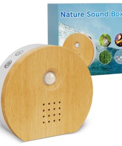 Satisure Naturgeräusche Box - Vogelgezwitscher, Wiederaufladbar, Timer Funktionalität, für Toilette