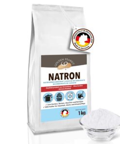 GOLDEN PEANUT Natron Pulver Lebensmittelqualität aus Deutschland für Familie und Haushalt Reinigung und Backen