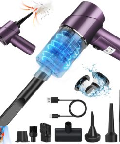 Akku Kabellos Handstaubsauger 9000Pa Auto Reinigung Violett