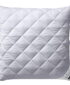 Billerbeck Kopfkissen E22 Wash-Star - Faserkissen 80x80 cm - mittlerer Stützkraft - Baumwollbezug mit Reißverschluss - M