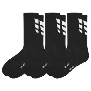 Erima Unisex 3 Wings Socks - Komfortable Aufputschsocken für Männer und Frauen - casual Look - 3 Pack -zbekisch-erde