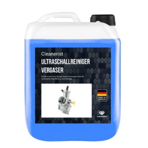 Cleanerist 5L Ultraschallreiniger für Werkstatt, Vergaser & Autoteile - Konzentrat zur Kfz-Reinigung - Schmutz, Öl & Fet