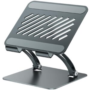 TOUNEES Verstellbarer Tablet Ständer aus Aluminium | Doppelstangen-Design | für Tablets |7–16.5", iPad 12,9", tragbare M