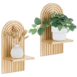 Wandregal Holz Kinderzimmer Deko Schlafzimmer Wohnzimmer Natur