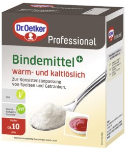Dr. Oetker Professional Bindemittel plus 400g+für Speisen und Getränke+.Formattingeil+Professionelle Kuehner+Gourmetreze