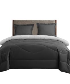 SLEEP COMFY 4 Jahreszeiten Bettdecke ohne Bezug 135x200 Washbar Baumwolle & Mikrofaser Oeko-TEX Zertifiziert SLEEP COMFY