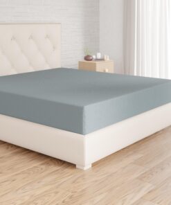 Amazon Basics Spannbettlaken, Mikrofaser, Spa Blau - Oeko-Tex Made in Green, Ideal für Familien, Schlafzimmerschönheit