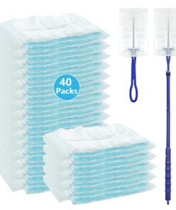 40 Stück Staubmagnet für Swiffer Staubmagnet Nachfüllpack, ideal für Hausfrauen und Sauberkeitsfanatiker im Heim | Stau