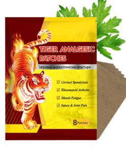 Ultra Strength Adhesive Pflaster für Rücken und Lendenwirbelsäule - Schnell Wirkend - 8er Set - Schmerzunterstützung - F
