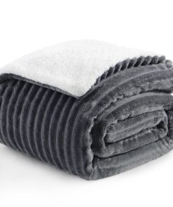 Aisbo Flauschig Warm Sofadecke - Weich Kuschelig 150x200 cm, Winter Wohndecke, OEKO-TEX Standard 100