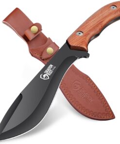 DRAGON RIOT Outdoor Messer 20cm, Feststehende Klinge, Geschenk für Männer, Outdoor-Bedingungen optimiert, leistungsstark