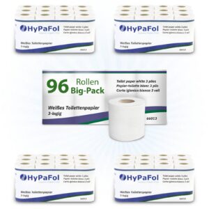 Hypafol Toilettenpapier motivgeprägt + extra weich und reißfest für die ganze Familie bei Bedarfs＄pezierung 12 x 8 Rolle