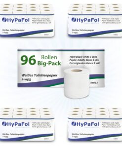 Hypafol Toilettenpapier motivgeprägt + extra weich und reißfest für die ganze Familie bei Bedarfs＄pezierung 12 x 8 Rolle