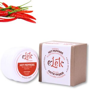 ELEK Pfeffersalbe - Extra Stark Wärme Creme für Muskeln & Gelenke - Olivenöl & Bienenwachs & Eukalyptusöl - 40ml - Wärme