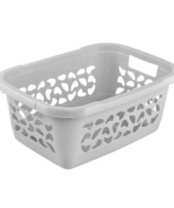 Keiper Wäschekorb Nordic Grey - Luftdurchlässiges Dekor, 32 l, perfekt für die Familie im Nordic Style-Zimmer