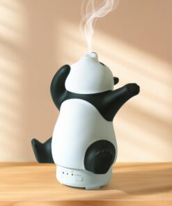 Panda Aroma Diffuser - Duftdiffusion für Zuhause mit 7-Farbigem Licht und Aromatherapie