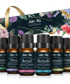 Janolia Upgrade-Paket ätherisches Öle Set für Entspannung und Schlaf-Verbesserung | Janolia Reines Natürliche Duftöle S