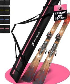 STYNGARD Skitasche 180 cm - Robustes Material - Modell Aspen - Ski-Set für erfahrene Skifahrer - Großer Skisack 180 cm -