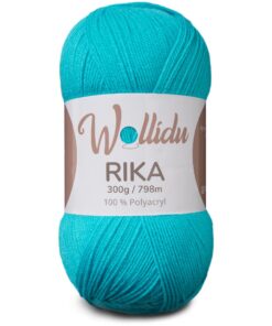 Rika Garn Wollidu Häkeln Strickgarn 100% Polyacryl Türkis Kindergrößen | Wollidu Rika Garn Strickgarn 100% Polyacryl Tü