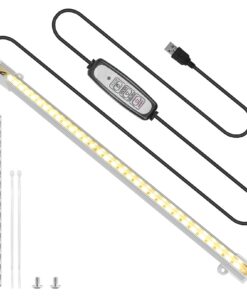 Sondiko LED Pflanzenlampe für Zimmerpflanzen - Vollspektrum Licht mit Auto Timer & USB-Plug-In - Gewächshauspflanzen & G