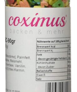 Cake Company Konfetti ABC - Farbige Sprinkle für Kinder bei Geburtstagen | Cake Company Konfetti ABC - Edles Konfetti f
