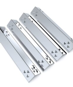 Tuning-Art GA05 Gasgrill Brennerabdeckung Edelstahl 100% Passgenau Bullenmotiv | Brennerschutz Komplettset | Rostfrei |