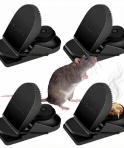 Mausefalle 4er Set - Wiederverwendbar - Haus & Garten - TestsiegerMouse Falle 4er Set - Professionelle Rattenfalle - Wie