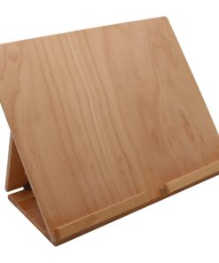 Leseständer aus Buche, einstellbar, für Tablet, Notenblätter, Pad, Lesen und Zeichnen | Zeichenbrett mit Leseständer au