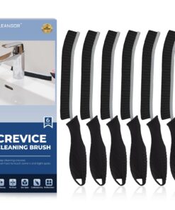 Cleangor Hartborsten Ecken Reinigungsbürste Für Bad, Dusche, Küche, Toilette, Waschbecken, Fliesen - Fugenreinigungsbürs