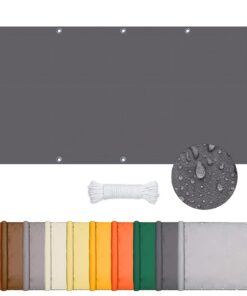 Wasserdichtes Sonnensegel (Rechteckig) – UV‑ & Hitzeschutz für Balkon, Terrasse und Pergola