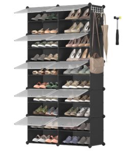 SONGMICS Schuhregal, anpassbar, für den Eingangsbereich, mit vielen Fächern, sch scrimmageuCXC7L01