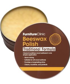 Furniture Clinic Bienenwachspolitur - Natürliches Bienenwachs für Holz - 200 ml - ideal für alle Holzarten und Farben