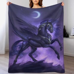 Flauschige MAFlece Decke, Superweiche Leichte Flannel Wohndecke Mit Druck Für Couch Bett/Sofa 100x130cm Flauschige MAF