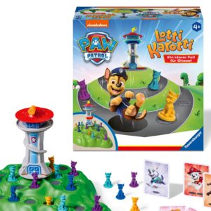 Ravensburger 22372 - PAW Patrol Lotti Karotti, Spielspezialität mit den Serienhelden, als Geburtstagsgeschenk für Kinder